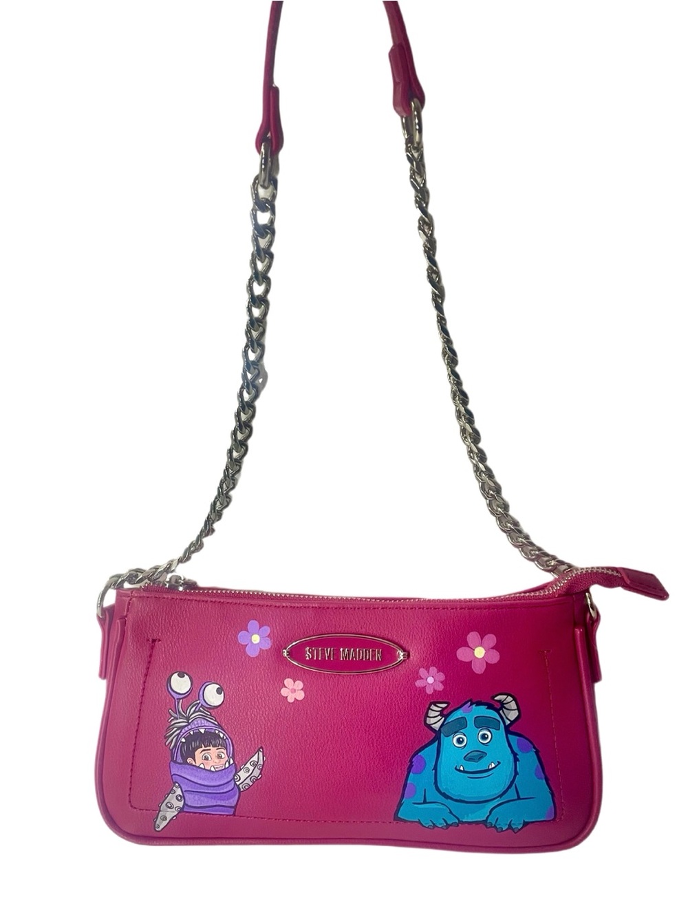 Steve Madden Plum Pink Mini Bag - Monsters Inc - Custom design - Boo & Sully